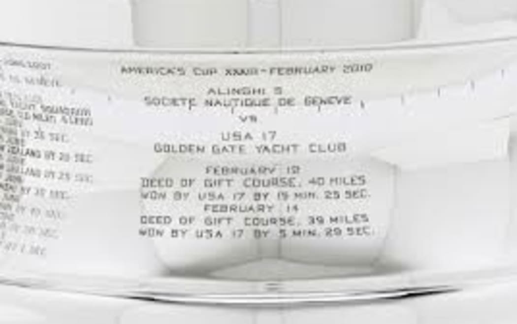 The RNZYS has no room to register its success in Bermuda on the Auld Mug.
