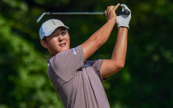 New Zealand golfer Danny Lee.