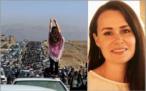 Iran protest, Dr Kylie Moore-Gilbert