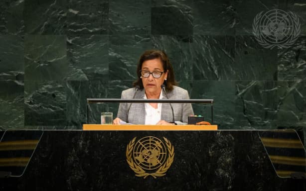 Marshall Islands President Hilda Heine added her country's voice to the push for action on West Papua at the UN General Assembly in New York. 25 September 2026