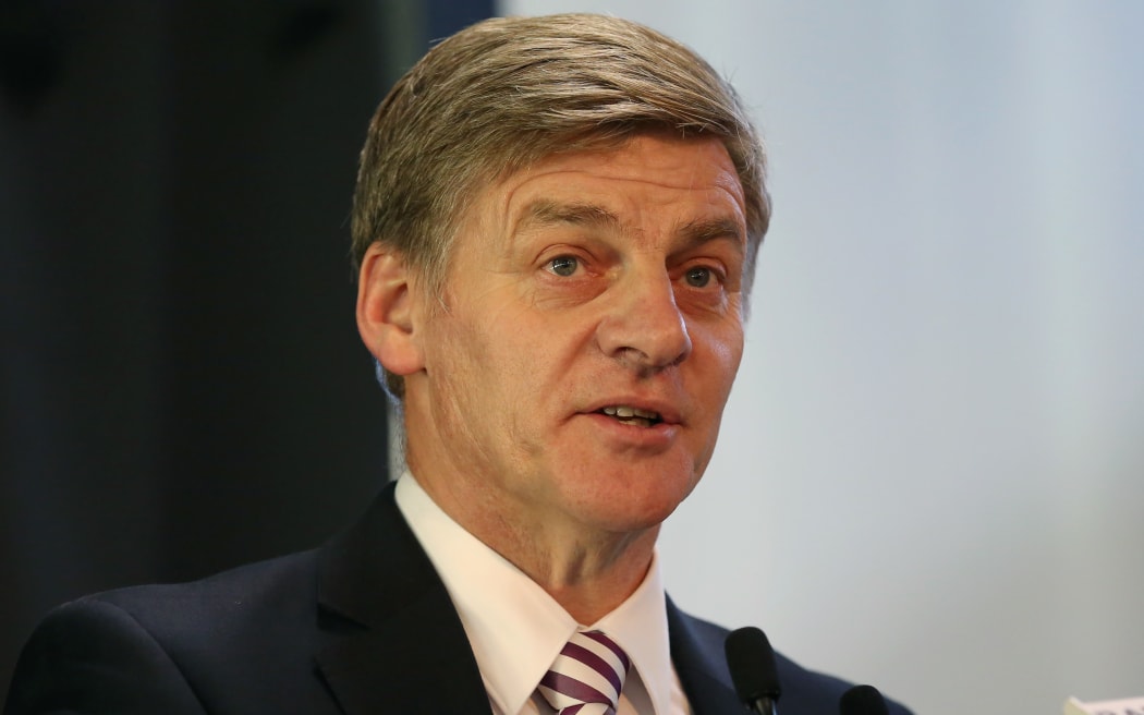 Bill English giving the pre-budget speech to the Wellington Chamber of Commerce.