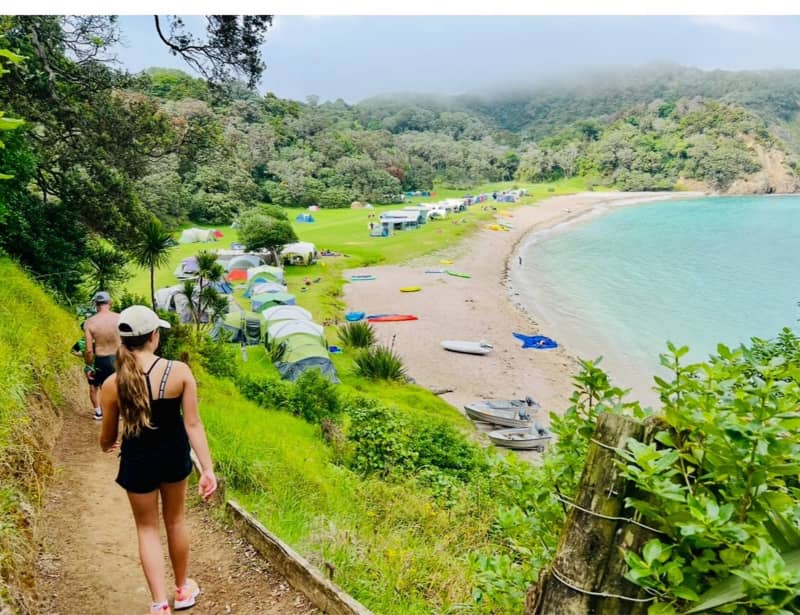 Mimiwhangta Camp site.