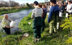 Waterwatch Trust educator Kelvin Nicolle