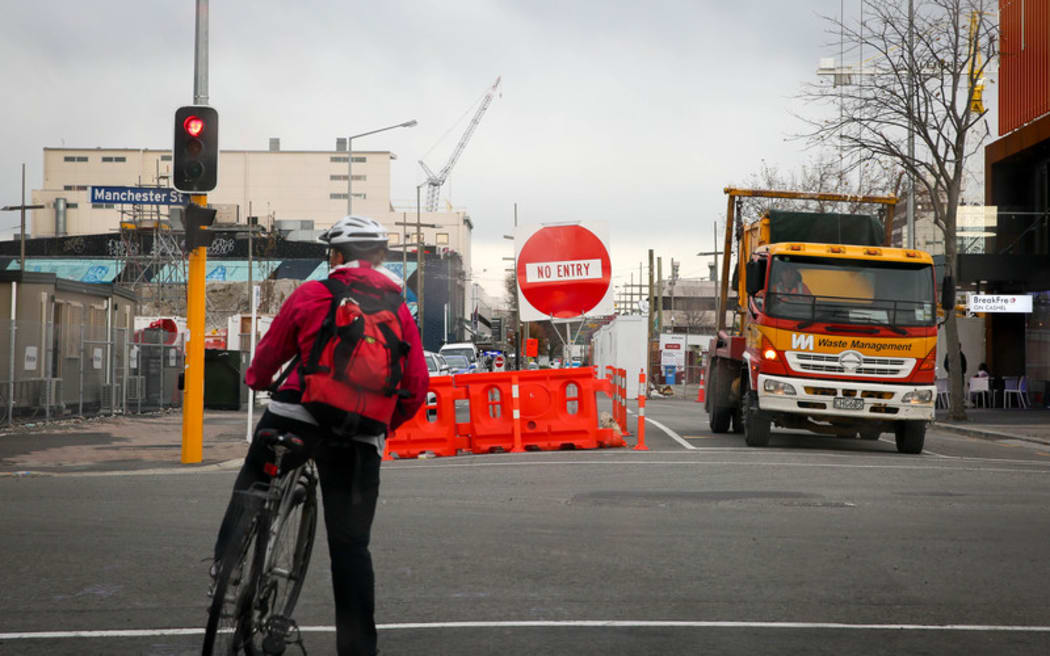 Christchurch intersection.