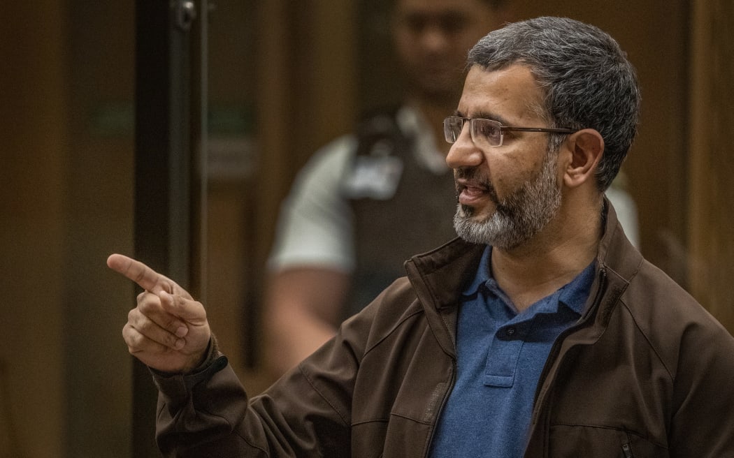 Mirwais Waziri - victim impact statement.

PHOTO: JOHN KIRK-ANDERSON

Sentencing for Brenton Tarrant on 51 murder, 40 attempted murder and one terrorism charge.