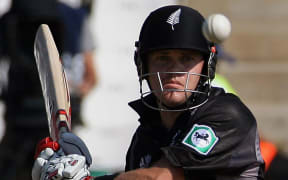 Lou Vincent in action for the Black Caps.