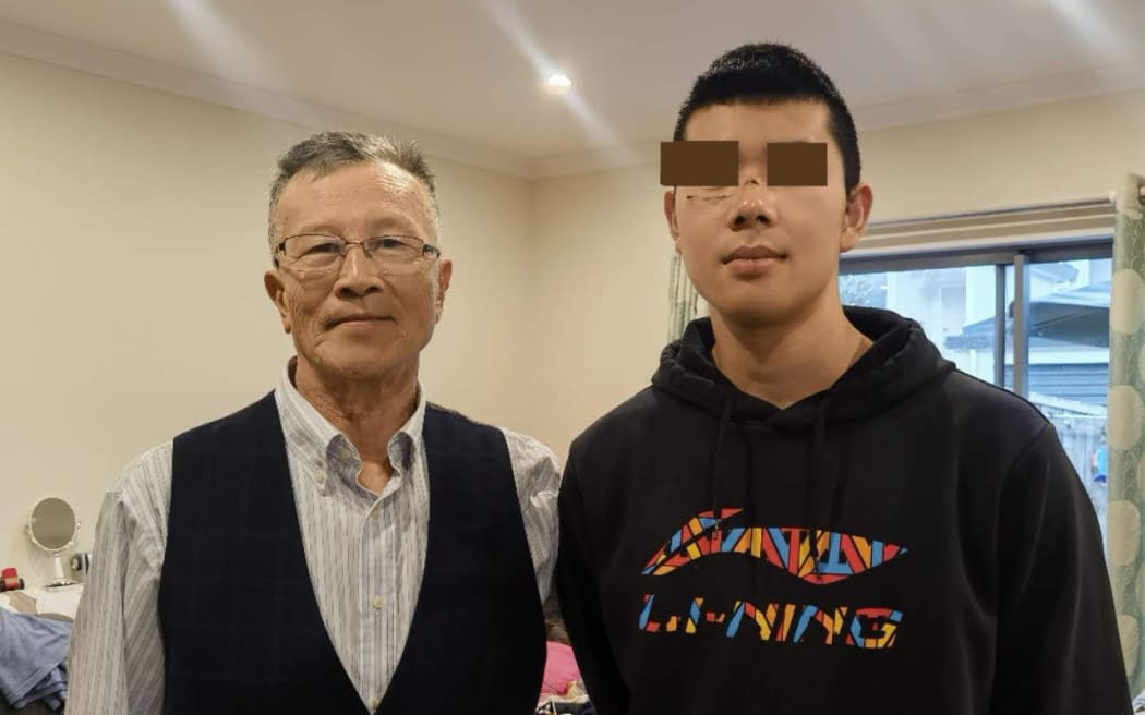 Seventy-five-year-old Gleen Zhang came to the aid of an Auckland teenager who was being attacked with a metal rod on 28 June 2024. SINGLE USE ONLY