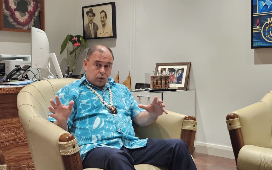 Prime Minister Mark Brown in Rarotonga ahead of the 52nd Pacific Islands Forum Leaders Meeting starting next week. 2 November 2023