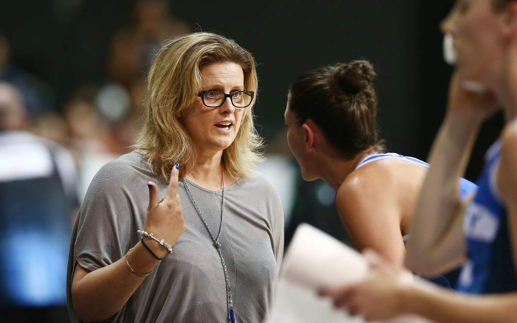 Mystics head coach Helene Wilson