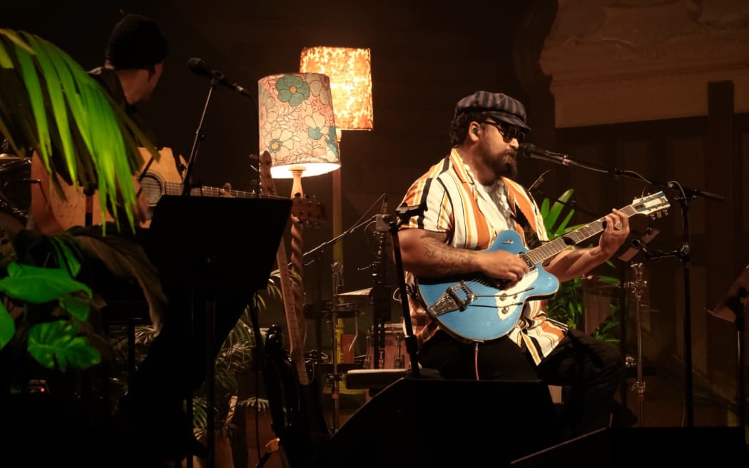 Troy Kingi, on tour with the Bill Withers Social Club