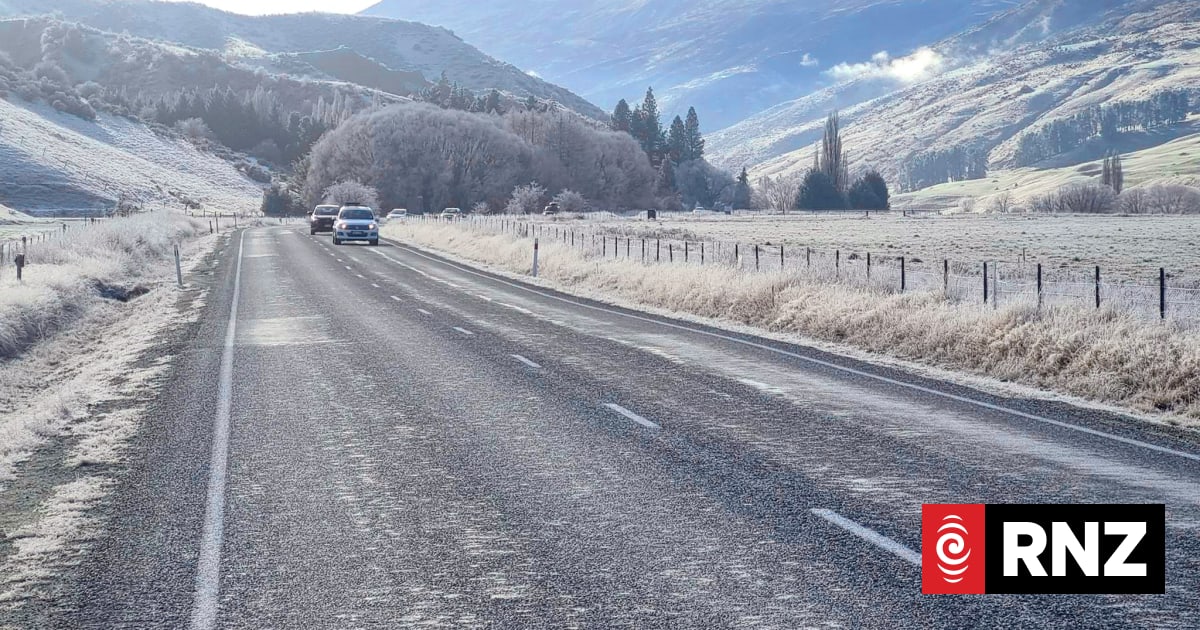 Black ice and freezing fog predicted for Canterbury highways