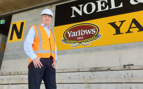 Taranaki Regional Council corporate services director Mike Nield at Yarrow Stadium.