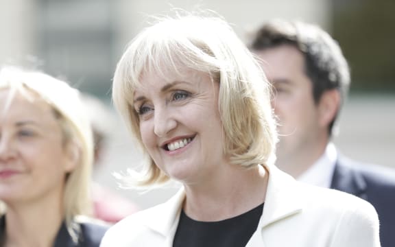 National MP Amy Adams announces she will stand for National Party leader.