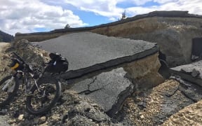 Broken Highway near Kaikoura.