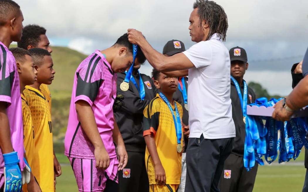 FIFA World Cup winner Christian Karembeu described the OFC U15 Boys Development tournament as an "essential pathway" for young footballers in the region. The New Caledonia-born former Real Madrid star is in Auckland as part of the collaboration between UEFA Together and OFC.