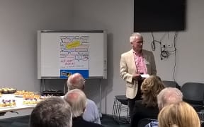 Christchurch Citizens Advice Bureau chairperson Neil Lancaster.