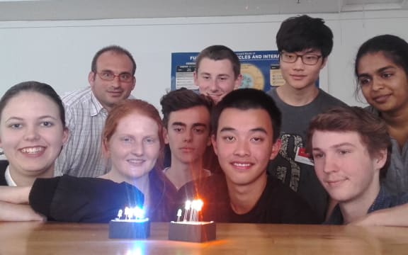 The 2016 nanocampers experimented with light-emitting diodes, or LEDs, to learn about the chemistry and nanotechnology involved in producing different colours of light.