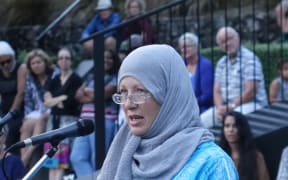 Shirley Rankin  told the crowd that the huge outpouring of love and support for Muslims was a great comfort.
