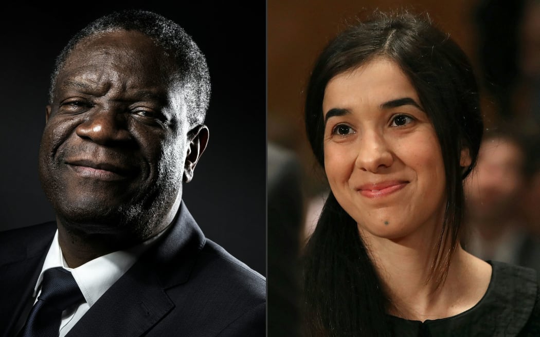 Denis Mukwege and Nadia Murad
