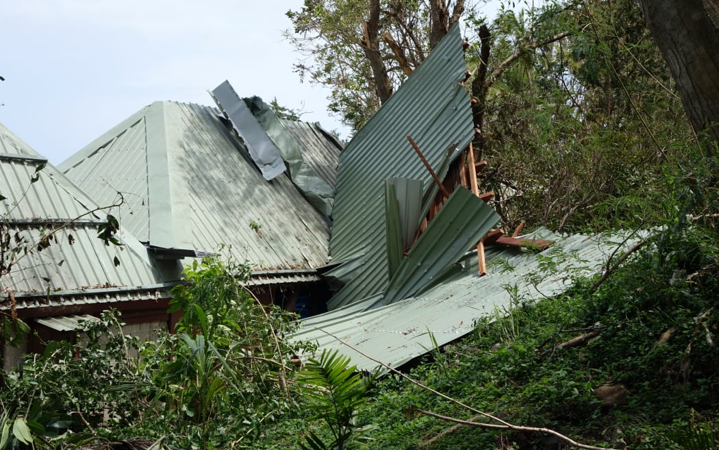 Cyclone Winston damage to Turtle Island Resort Yasawa Fiji