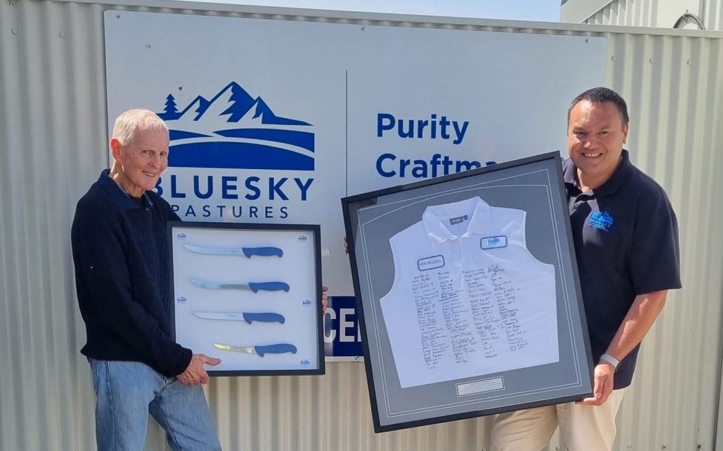 Eighty-year-old Ken McLeod