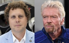 Peter Beck and Sir Richard Branson.