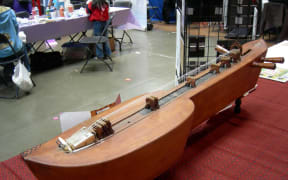 Khmer instrument called a krapeu - a zither like instrument with 3 strings