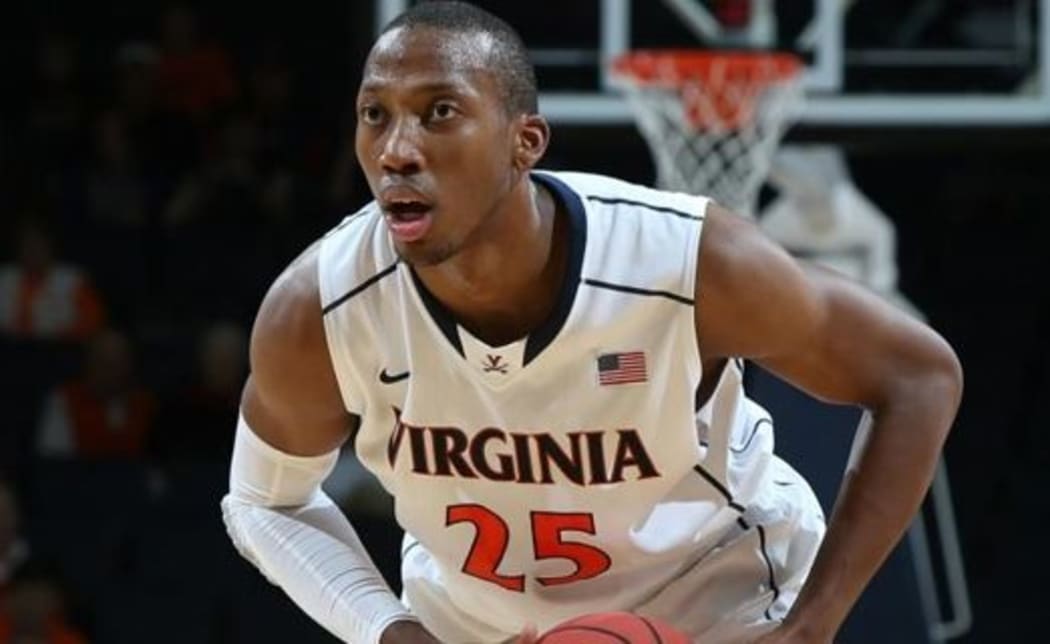 The Breakers' new signing Akil Mitchell playing for Virginia.