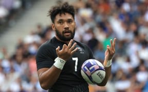 Fehi Fineanganofo in action for the All Blacks Sevens.