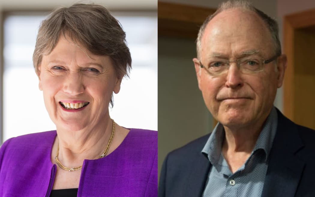Helen Clark and Don Brash.