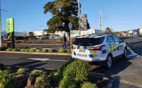 Police at LynnMall, New Lynn, Auckland - 4 September 2021