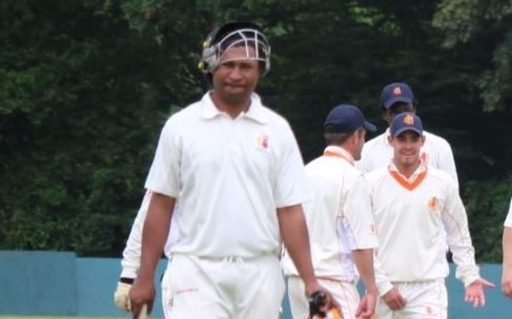 Papua New Guinea batsmen Assad Vala.