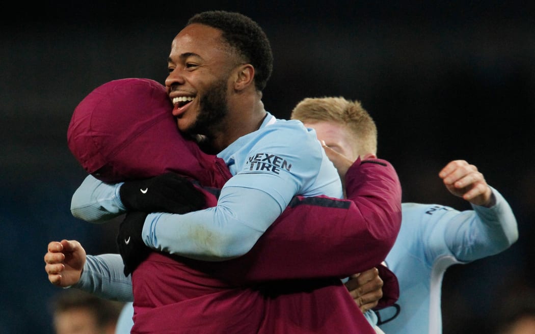 Manchester City attacker Raheem Sterling.
