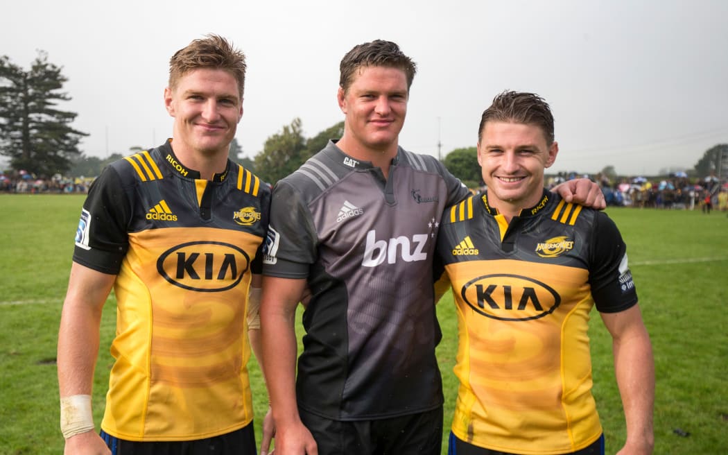 Jordie, Scott and Beauden Barrett.
