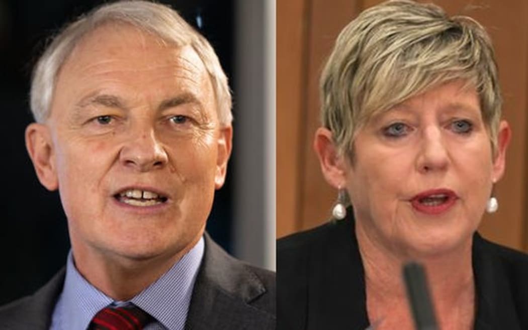 Auckland mayor Phil Goff and Christchurch mayor Lianne Dalziel
