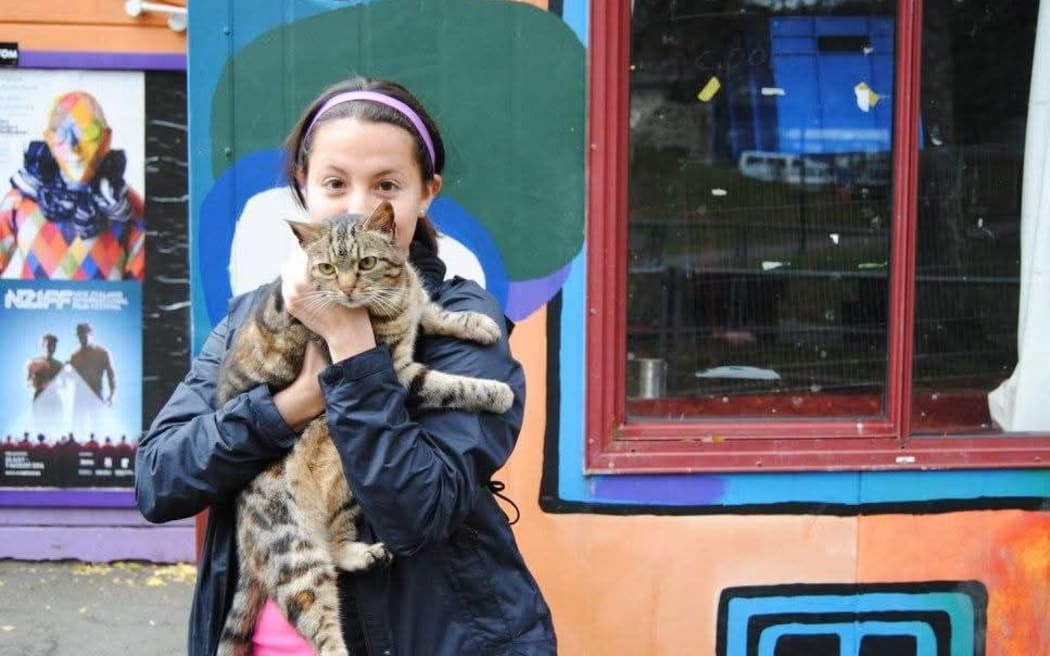 Claire Naughton with Lola.