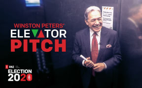 NZ First leader Winston Peters pitches policy and promises in The Elevator Pitch.