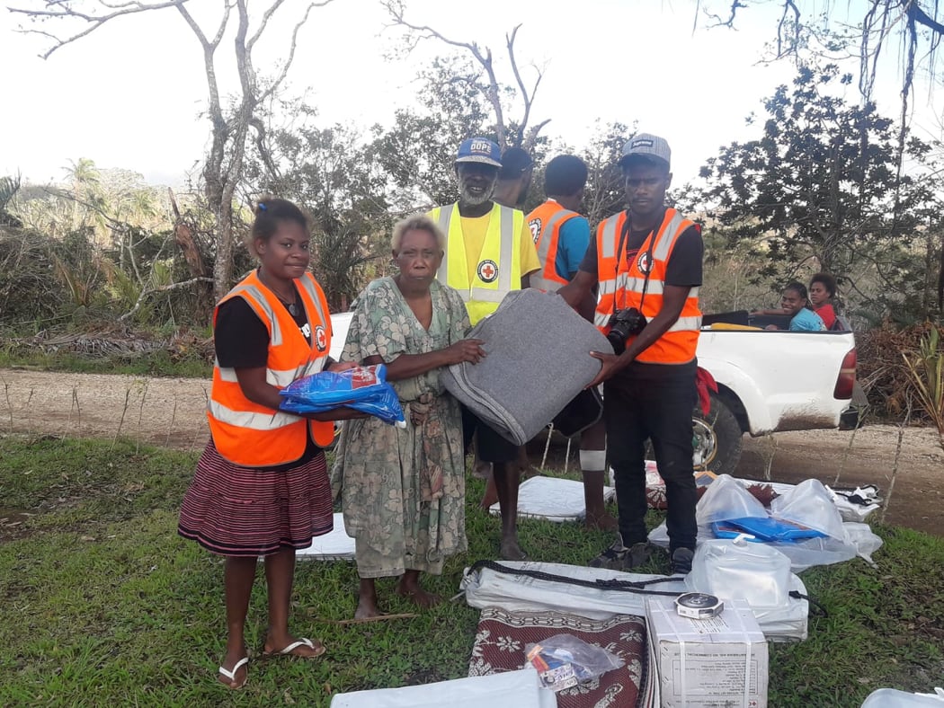 Aid delivered to cyclone victims in Vanuatu