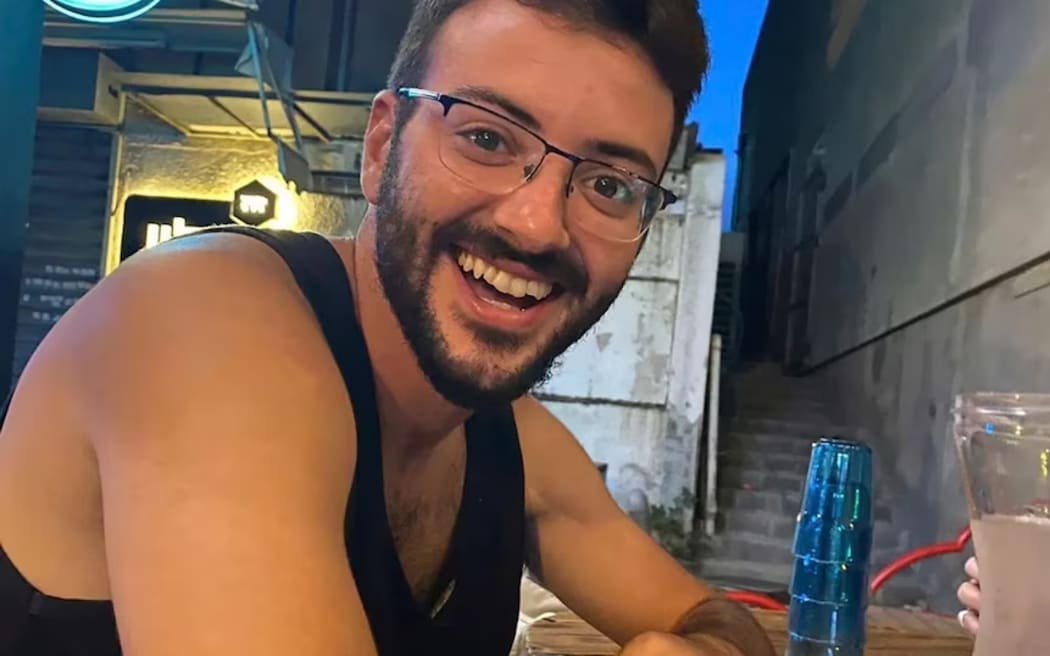 Alon Shamriz was taken hostage by Hamas on October 7, 2023.