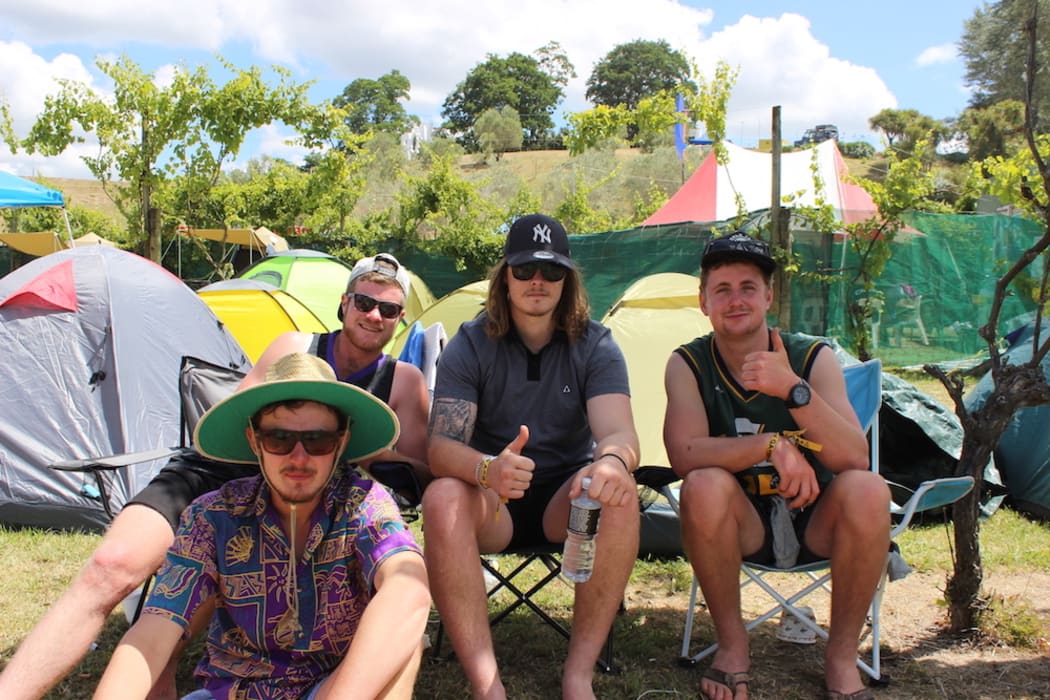 From left: Nick, Seamus, Jade, Ryan.