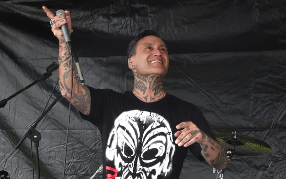 Tiki Taane at the Bay of Islands Food and Wine Festival show in Paihia on Saturday, 7 October, 2023.