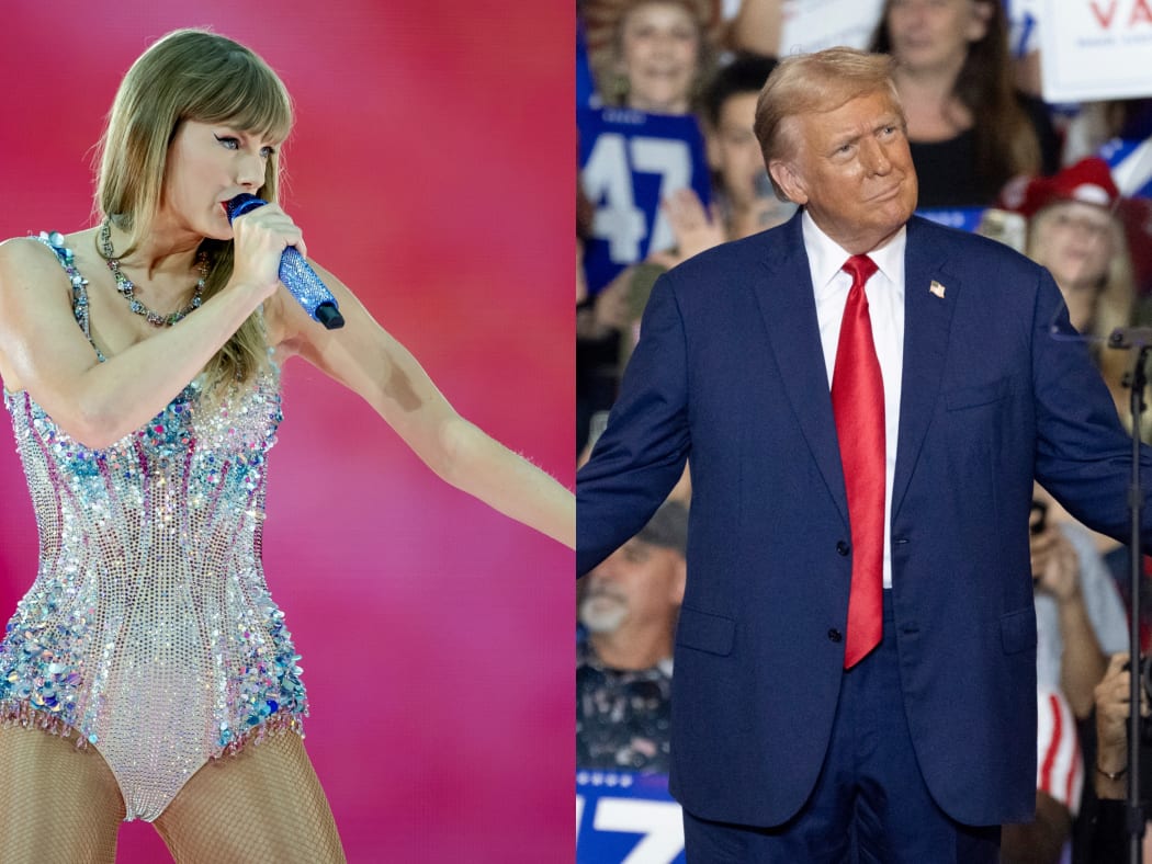 Donald Trump posts image of fake Taylor Swift endorsement | RNZ News