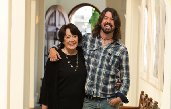 Virginia Hanlon Grohl and Dave Grohl