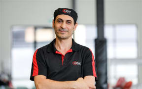 Ahmed Azemah, a chef at the Mangere Refugee Centre.