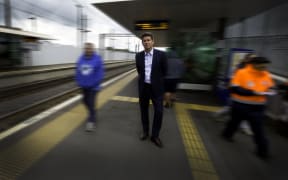 John Campbell at Manurewa Train Station.