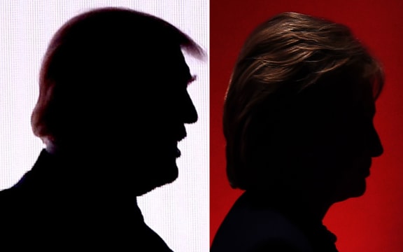 Donald Trump and Hillary Clinton
