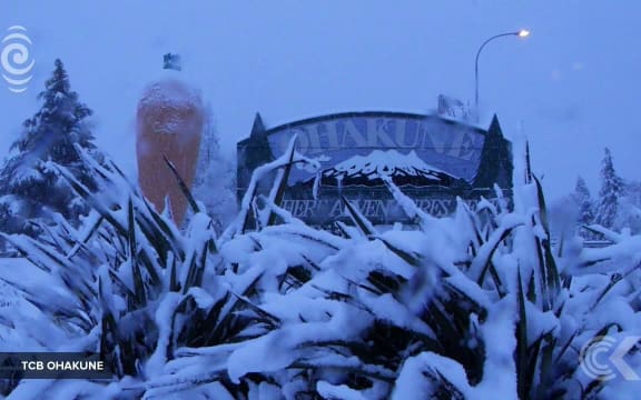 Ohakune cut off amid heaviest snow storm this century