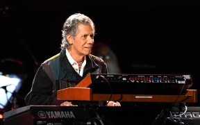In this file photo taken on January 26, 2020 US jazz pianist Chick Corea performs during the 62nd Annual Grammy Awards pre-telecast show in Los Angeles.