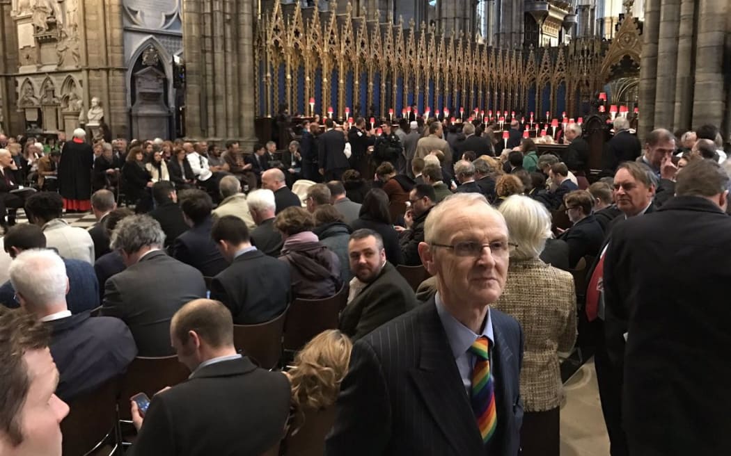 MPs were moved from the House of Commons to Westminster Abbey.