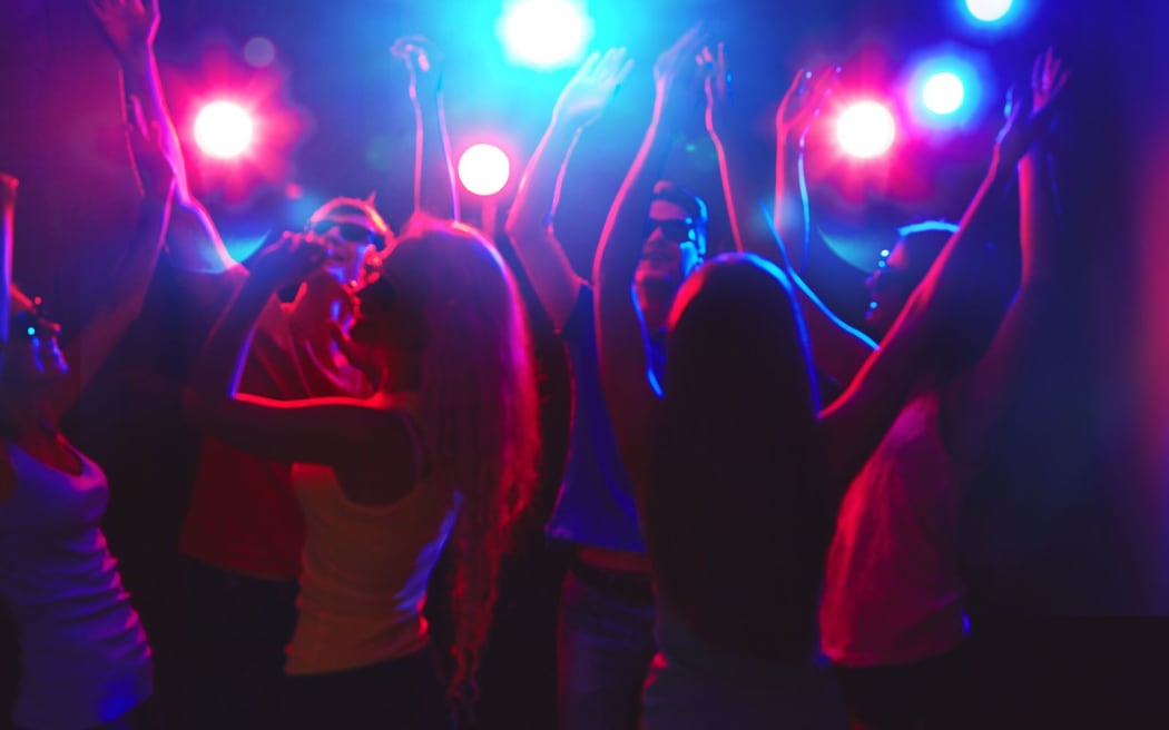 women on dance floor